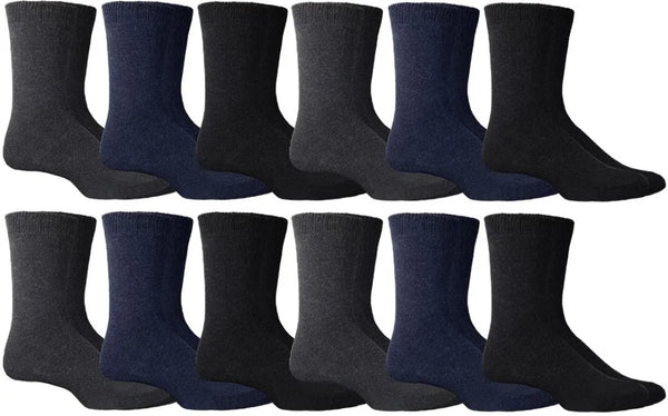 Mens Moisture-wicking thermal boot socks
