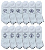 Mens Cotton King Size No Show Ankle Socks Size 13-16
