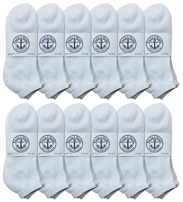 Mens Cotton King Size No Show Ankle Socks Size 13-16