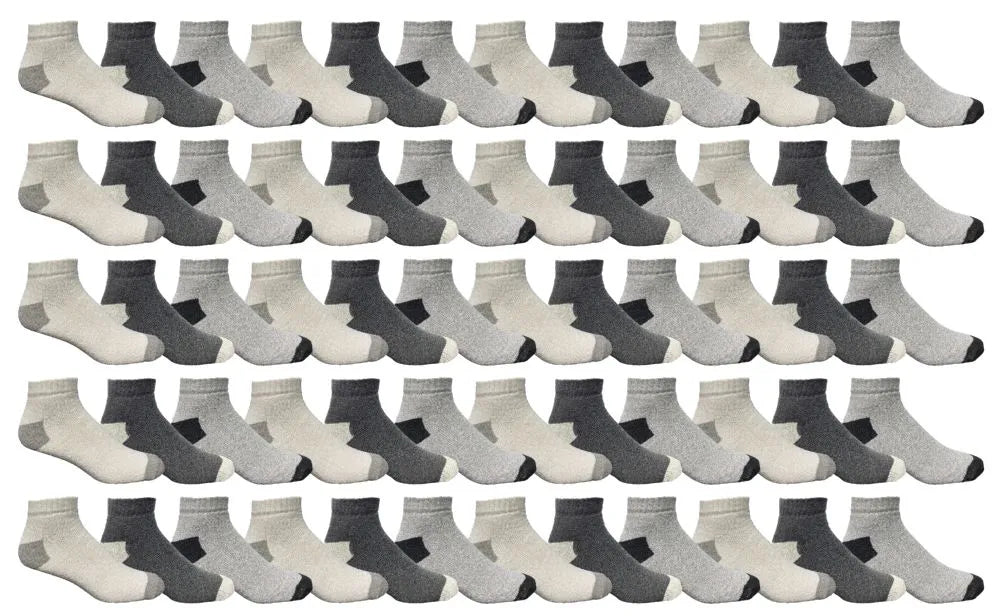 Men's Cotton Ankle Socks Size 10-13