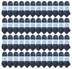 Mens Poly Blend Light Weight No Show Ankle Socks