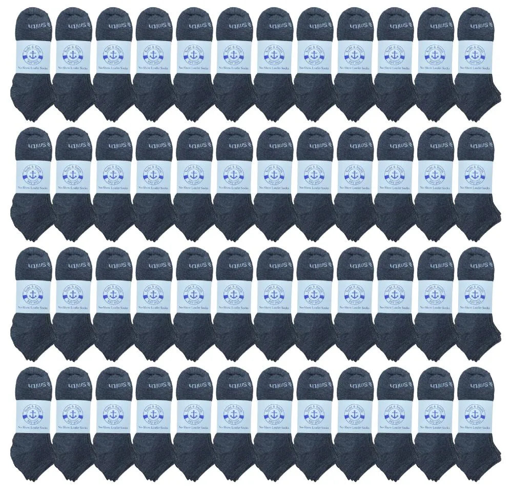 Mens Poly Blend Light Weight No Show Ankle Socks