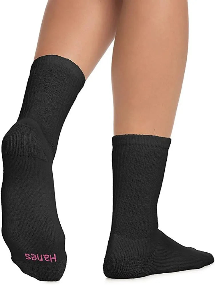 Hanes Womens Crew Socks