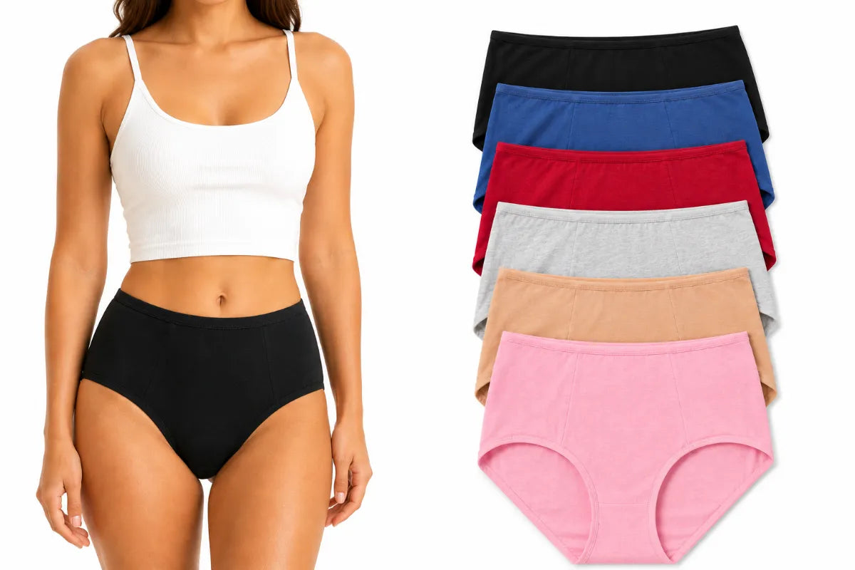 Womens Cotton Lycra Underwear