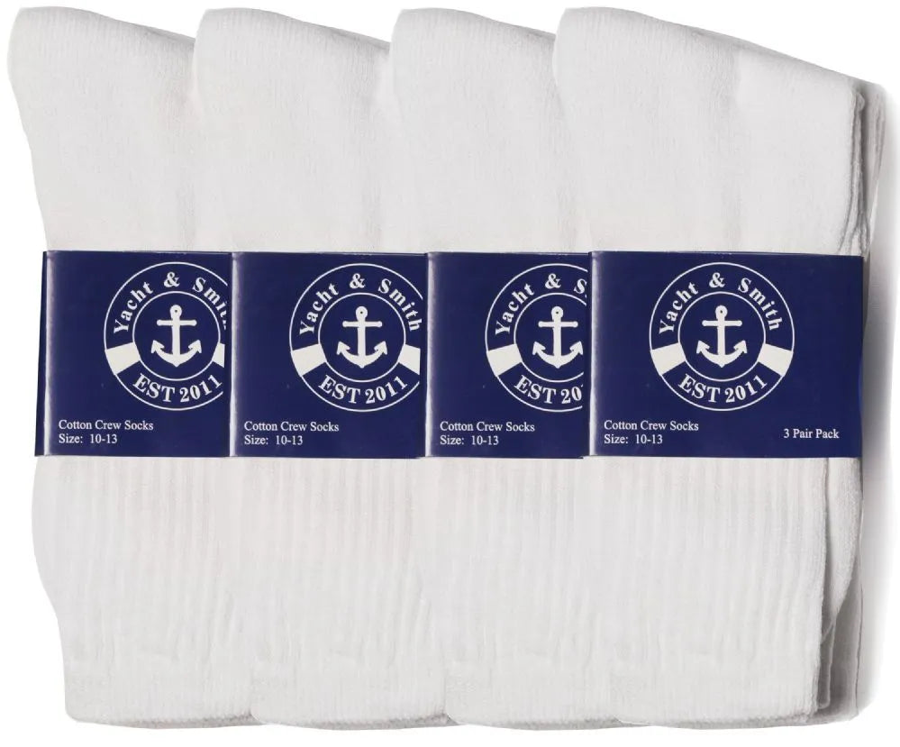 Mens Crew Socks Size 10-13