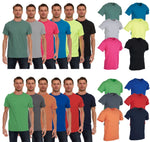 Mens Cotton Assorted Color T-Shirts
