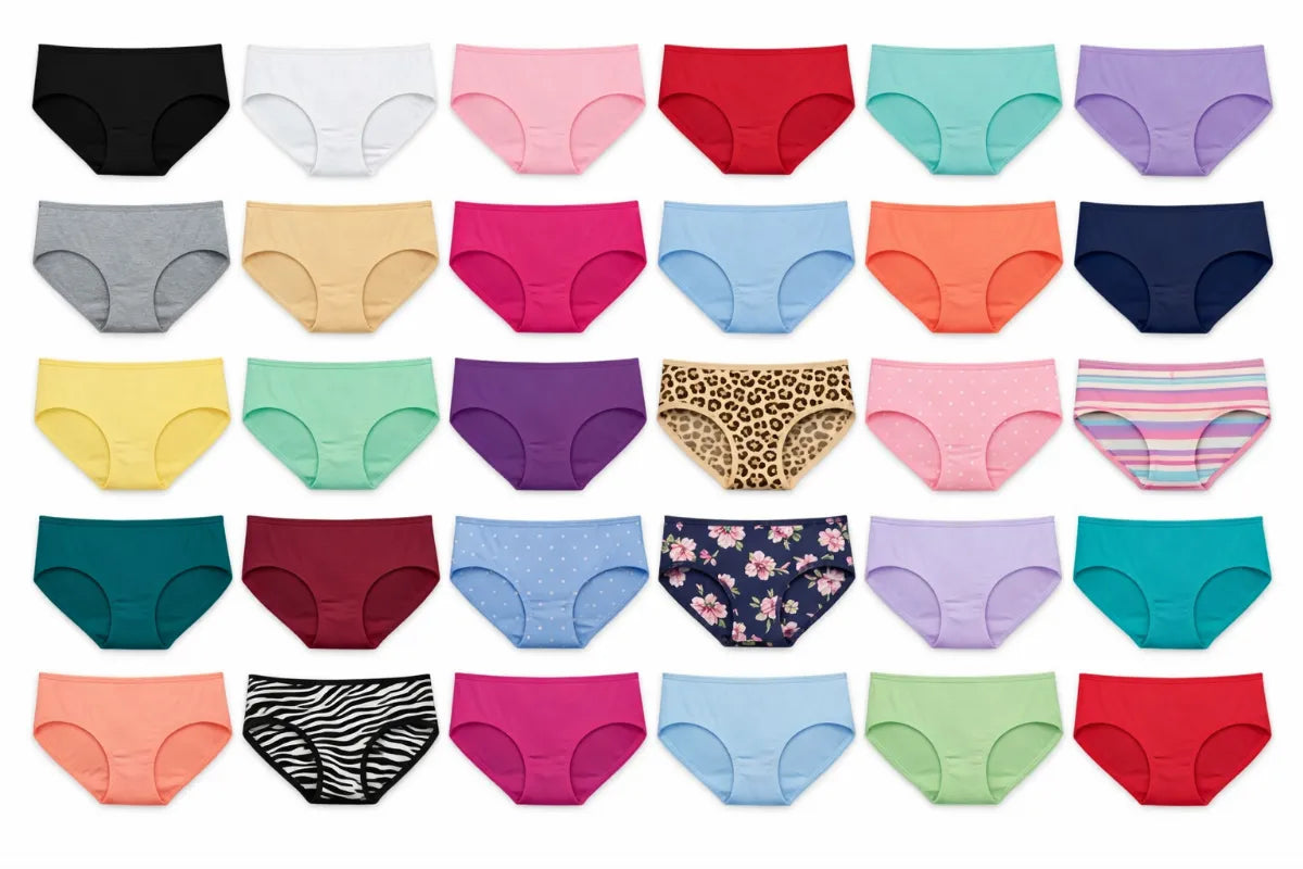 Womens Cotton Lycra Underwear