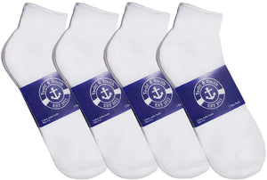 Womens Cotton Ankle Socks Size 9-11