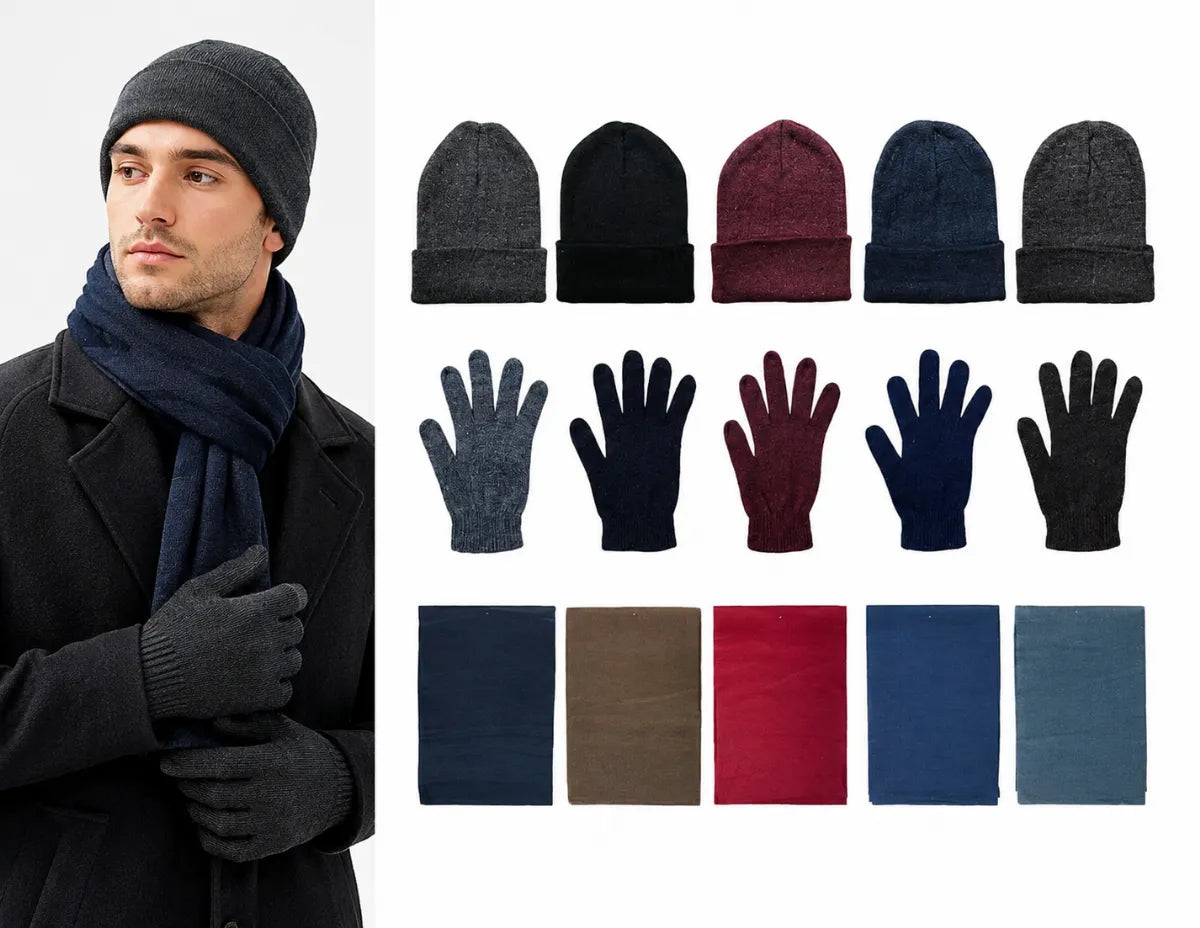 Unisex Adult 3 Piece Winter Set
