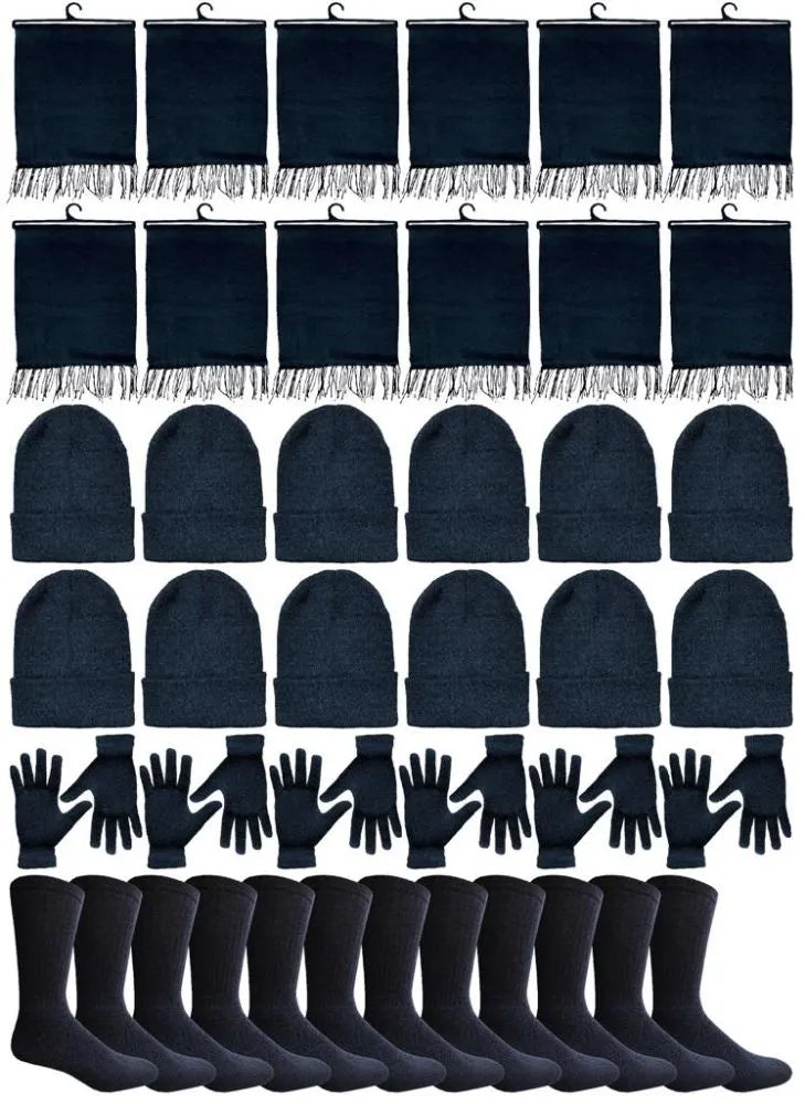 Unisex Adult 4 Piece Winter Set