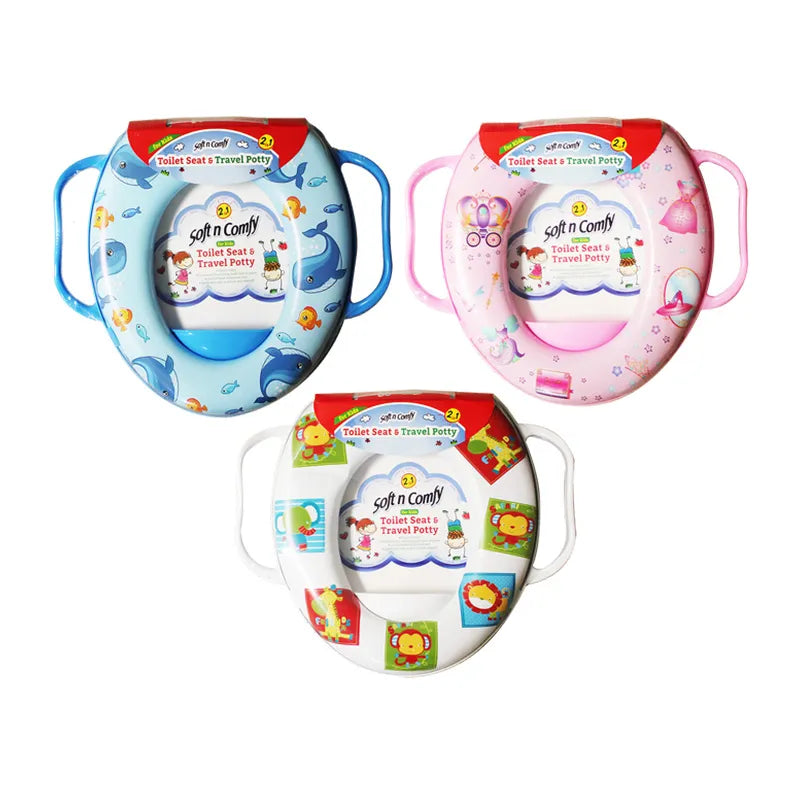 Baby Toilet Seat With Handle