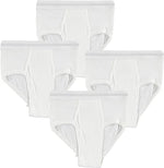 Boys White Brief Underwear