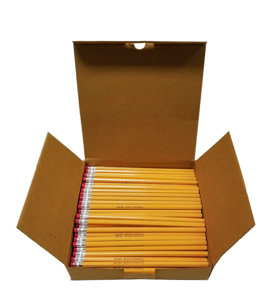 Number 2 Pencils Bulk Pack 100 Pcs