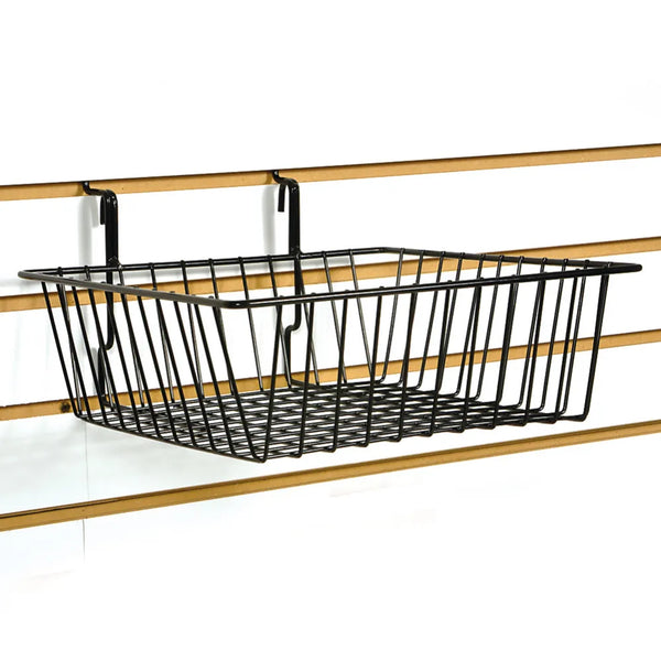 Deep Black Wire Basket