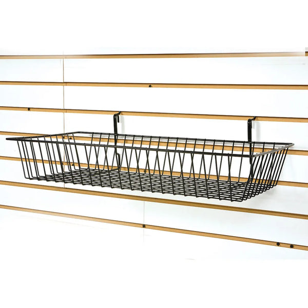 Deep Black Wire Basket