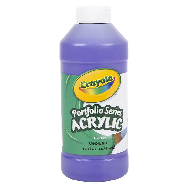 Crayola Acrylic Paint Bottle 16oz Violet