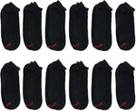 Hanes Mens Low Cut Ankle Socks Size 10-13 Shoe Size 6-12