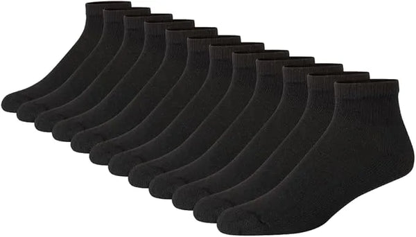 Hanes King Size Mens Ankle Sock Size 13-15 Shoe Size 12-14