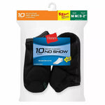 Unisex Kids Hanes Low-Cut Ankle Socks