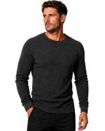 Mens Thermal Waffle Long Sleeve Shirts
