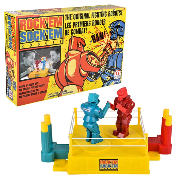 Mattel Rock'em Sock'em Robots Game