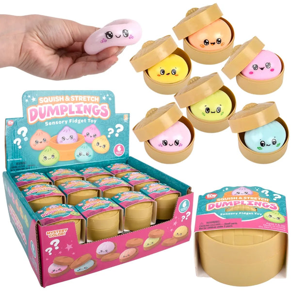 2-inch Squish And Stretch Surprise Dumplings
