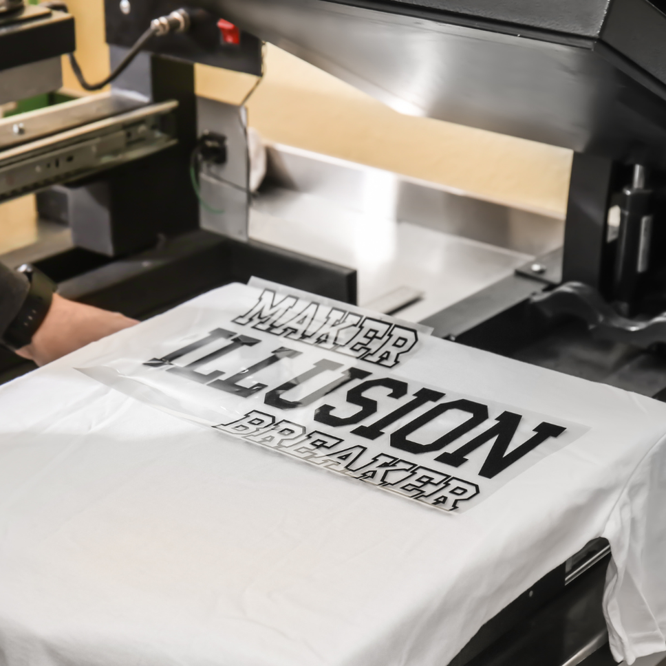 Custom printing apparel