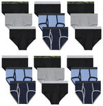 Boys Assorted Color Brief Underwear