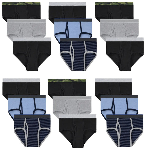 Boys Assorted Color Brief Underwear