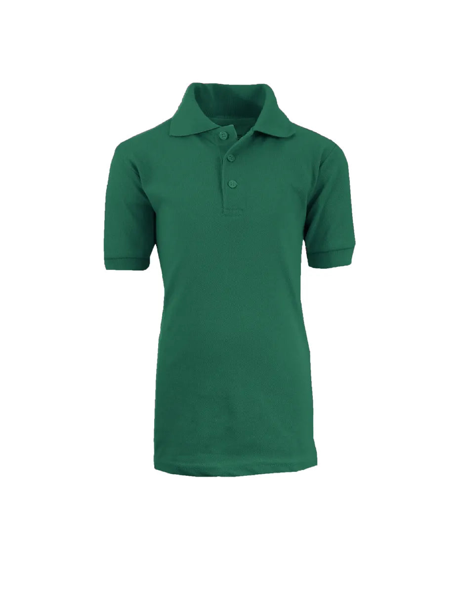 Boys Short Sleeve School Uniform Polos