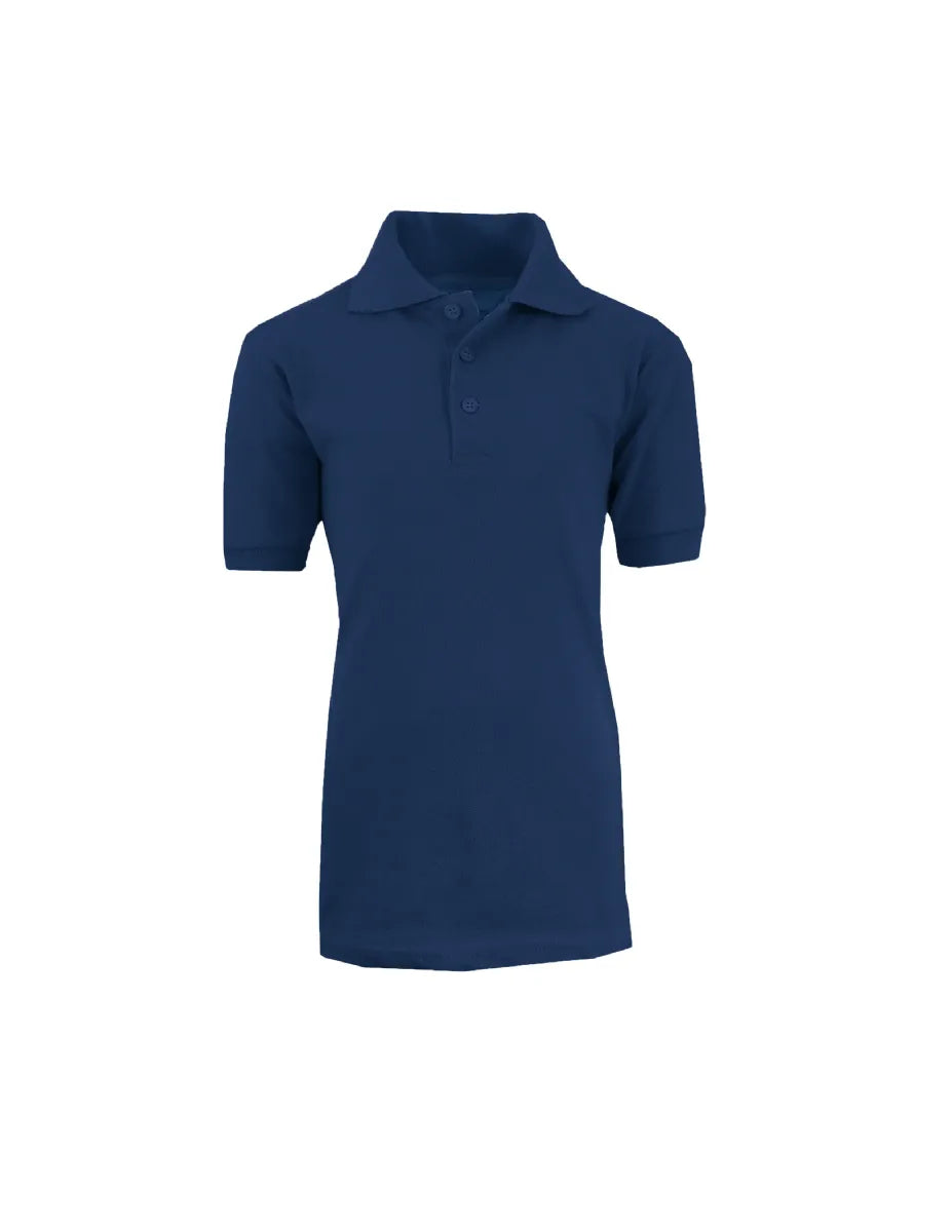 Boys Short Sleeve School Uniform Polos