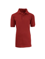 Boys Short Sleeve School Uniform Polos