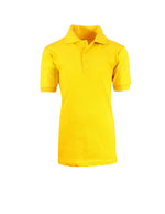 Boys Short Sleeve School Uniform Polos