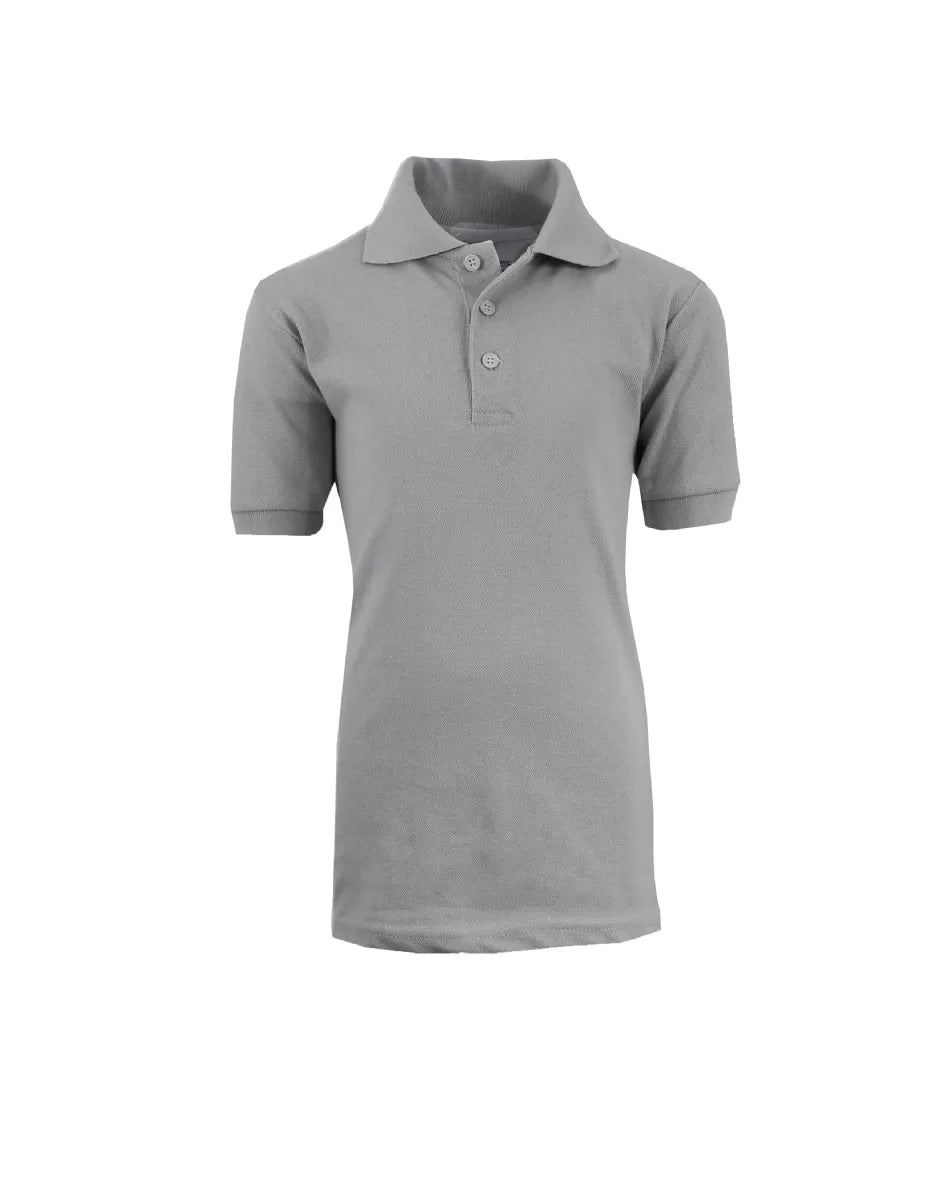 Boys Short Sleeve School Uniform Polos