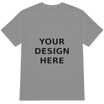 Sport Grey Crewneck T-Shirt - Your Design Here