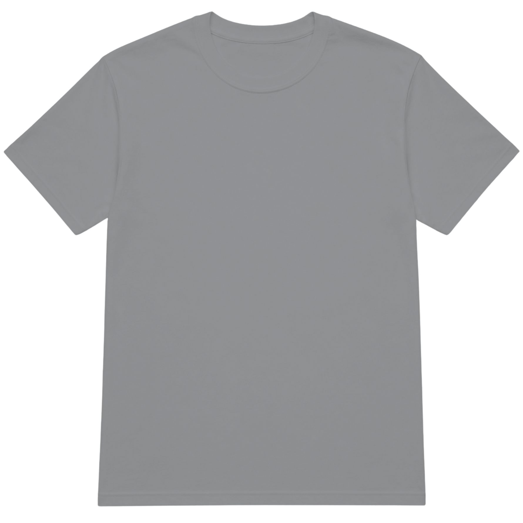 Sport Grey Crewneck T-Shirt Front