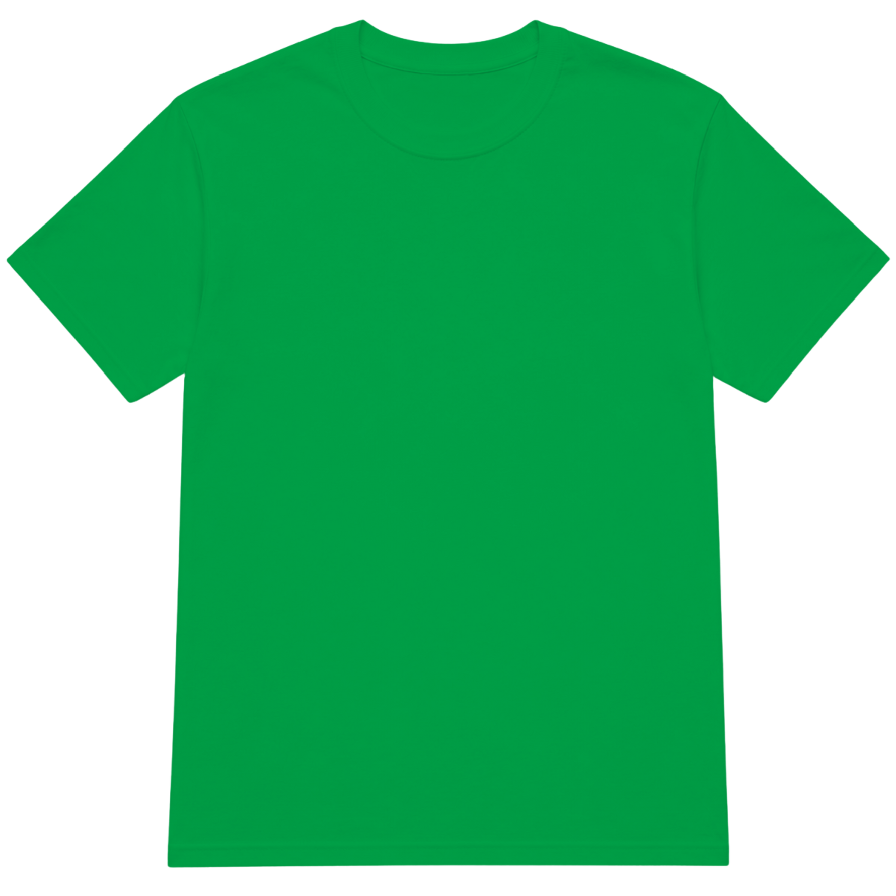 Irish Green Crewneck T-Shirt Front