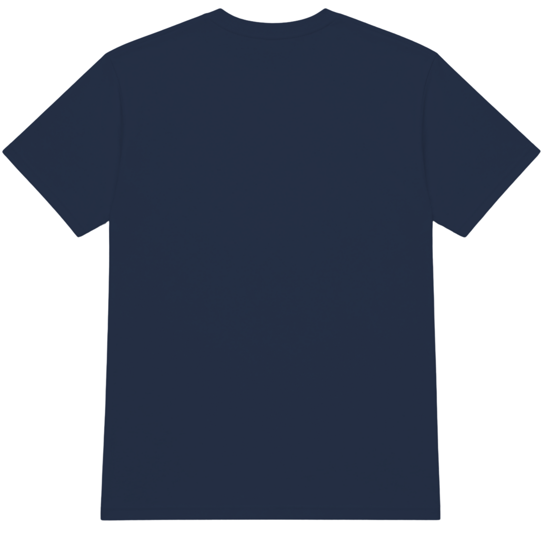 Navy Crewneck T-Shirt Back