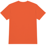 Orange Crewneck T-Shirt Back
