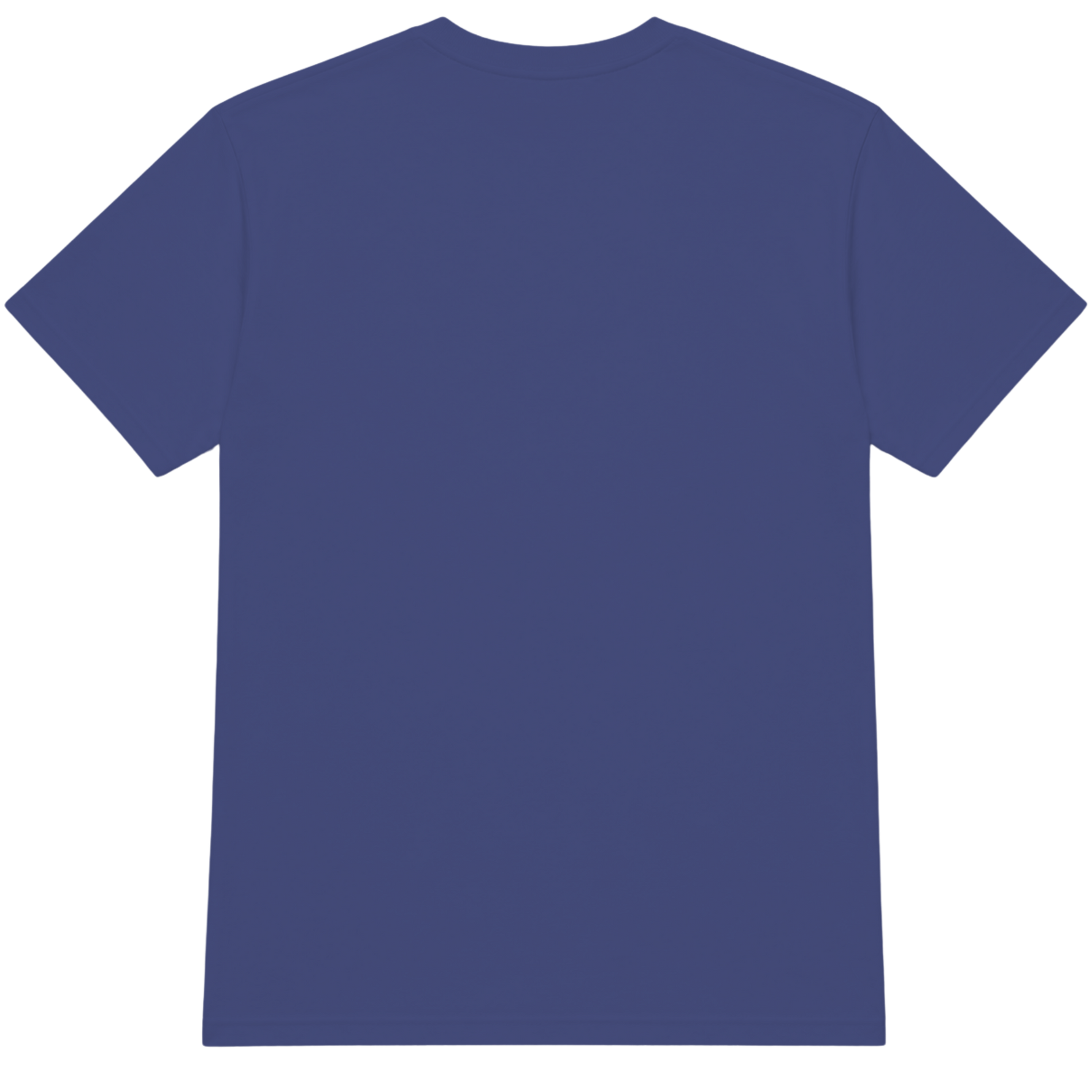 Purple Crewneck T-Shirt Back