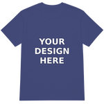 Purple Crewneck T-Shirt - Your Design Here