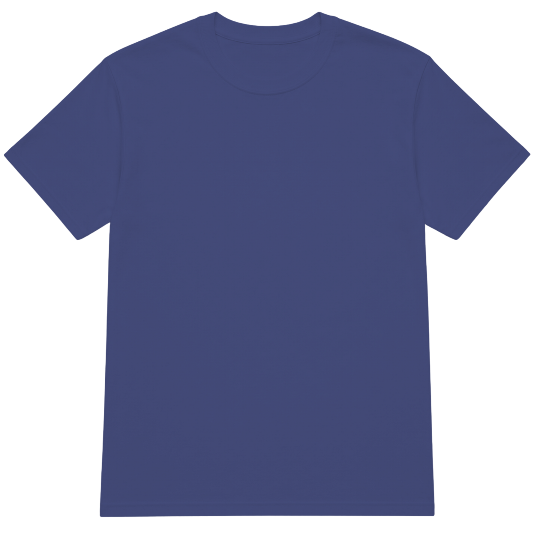 Purple Crewneck T-Shirt Front