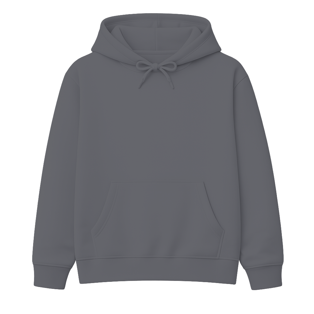 Charcoal Hoodie Front