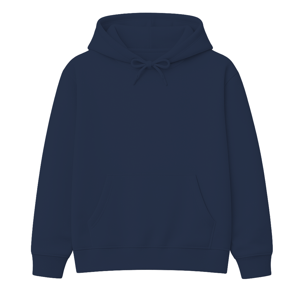 Navy Hoodie Front