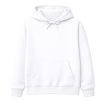 White Hoodie Front