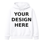 White Hoodie - Your Design Here