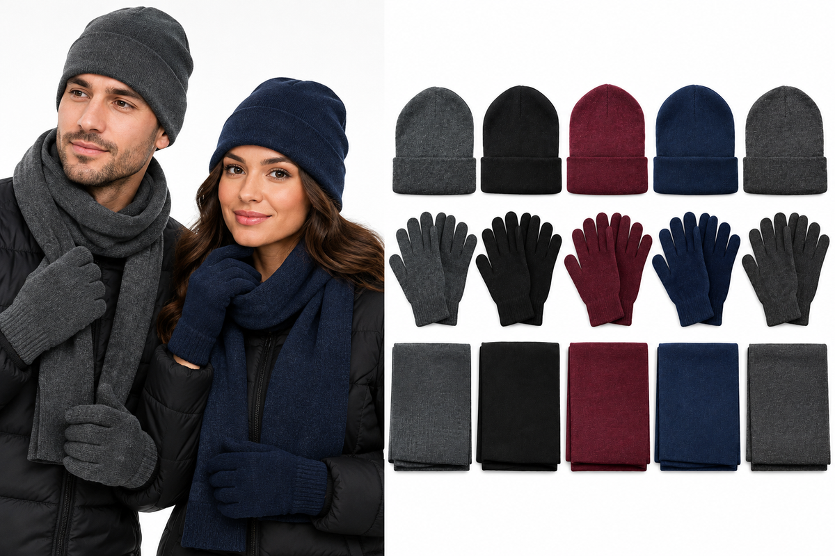 Unisex Adult 3 Piece Winter Set
