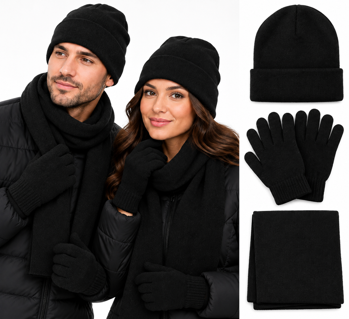 Unisex Adult 3 Piece Winter Set