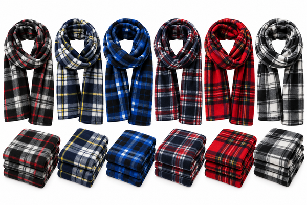 Adult Winter Fleece Scarf