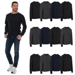 Mens Thermal Waffle Long Sleeve Shirts